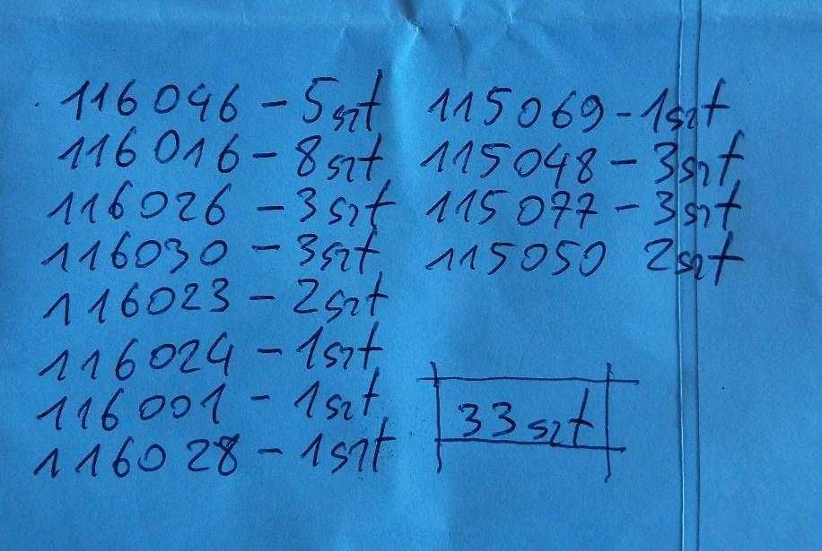 HURT wtryskiwacze bosch 110 216, 110 289, 110 212