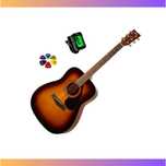 Gitara akustyczna YAMAHA F310 TBS + stroik + kostki