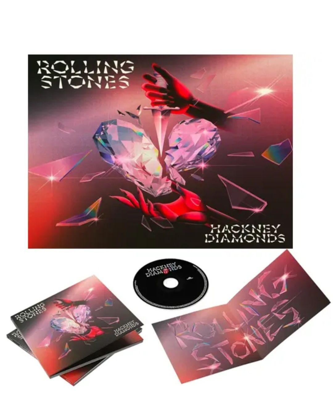 The Rolling Stones Hackney Diamonds Press Event Promo T-Shirt & Bag