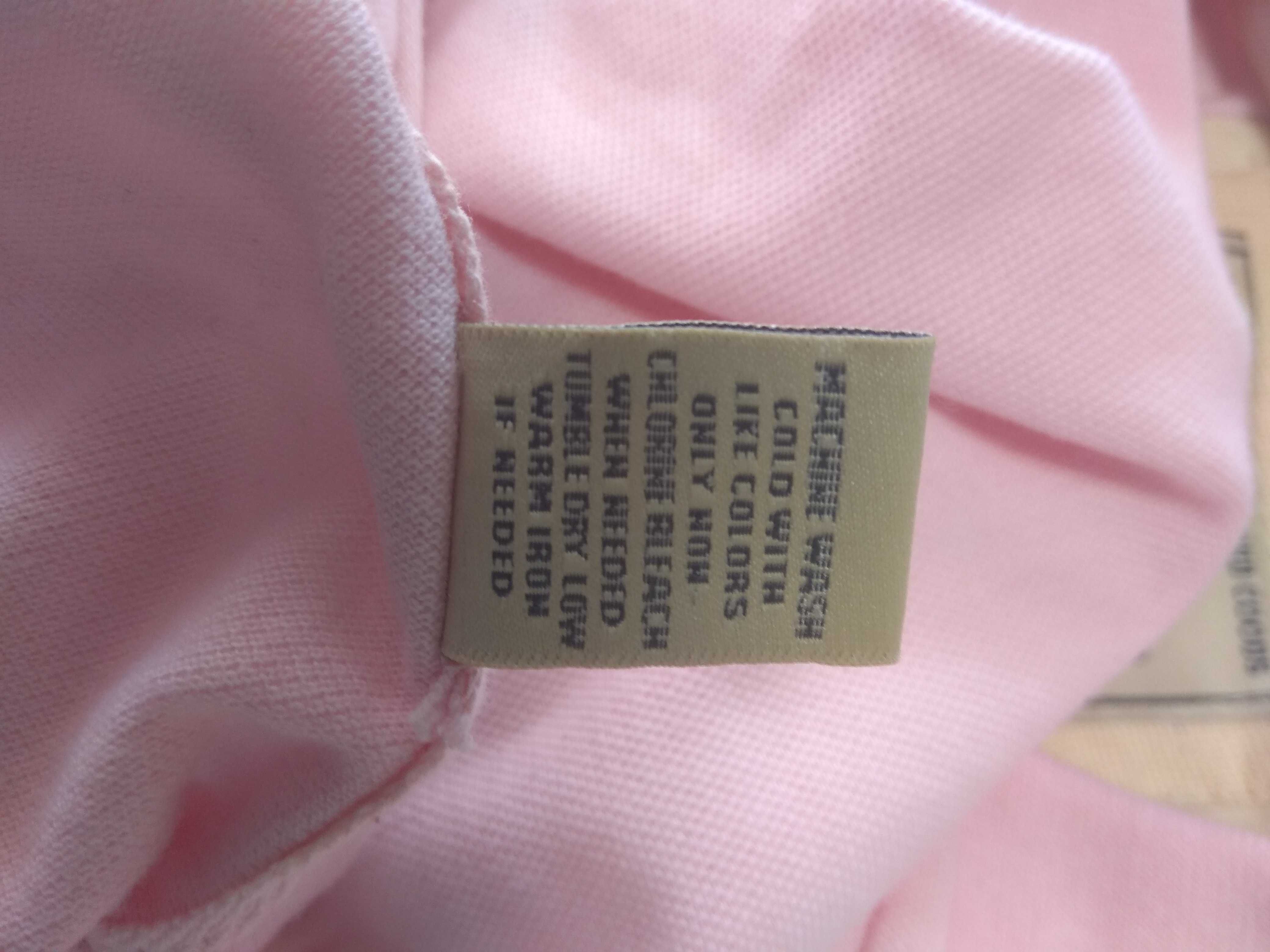 Koszulka polo różowa Abercrombie & Fitch roz. M lacoste pique nowa