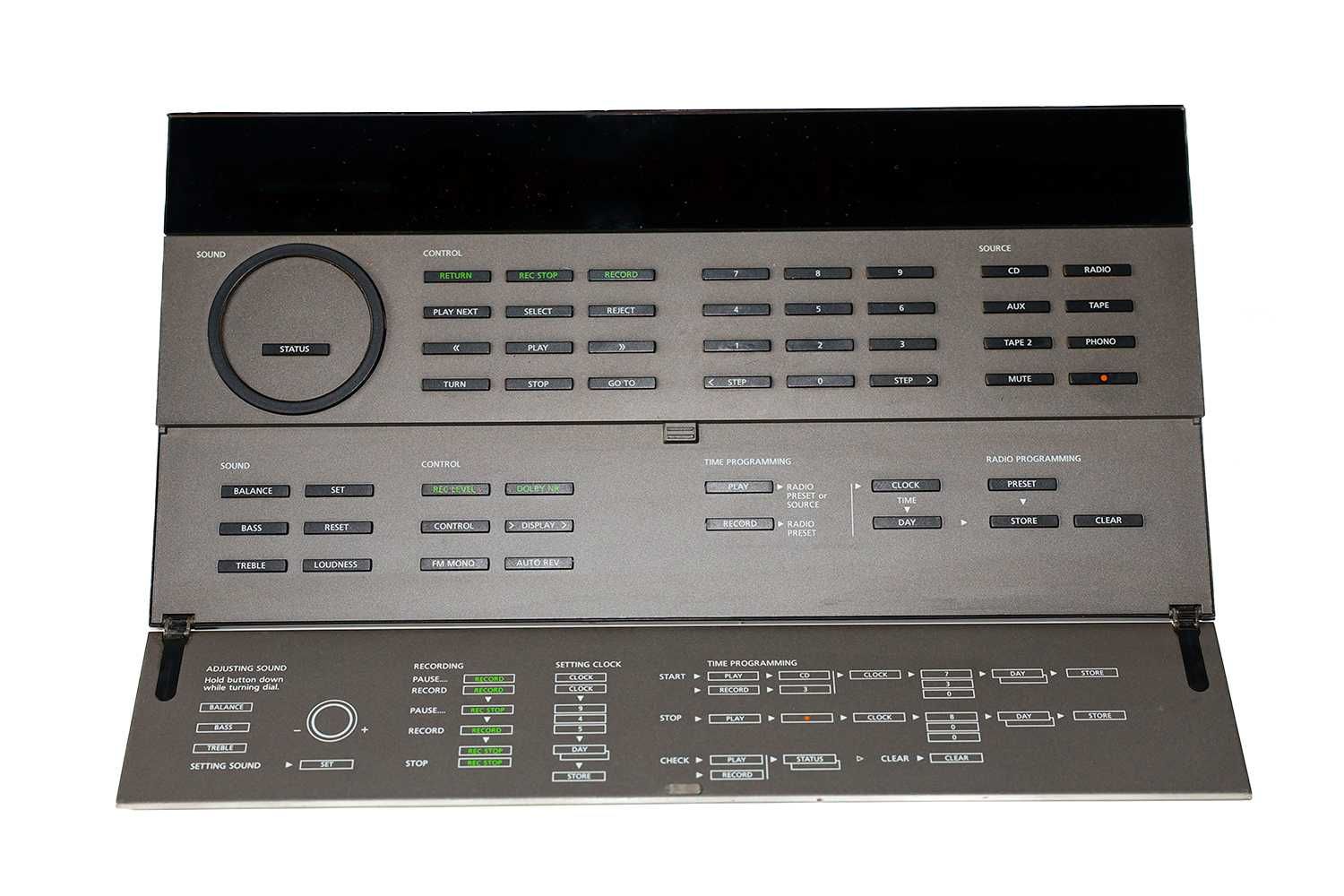 Pilot Bang & Olufsen Master Control Panel Beosystem 5500
