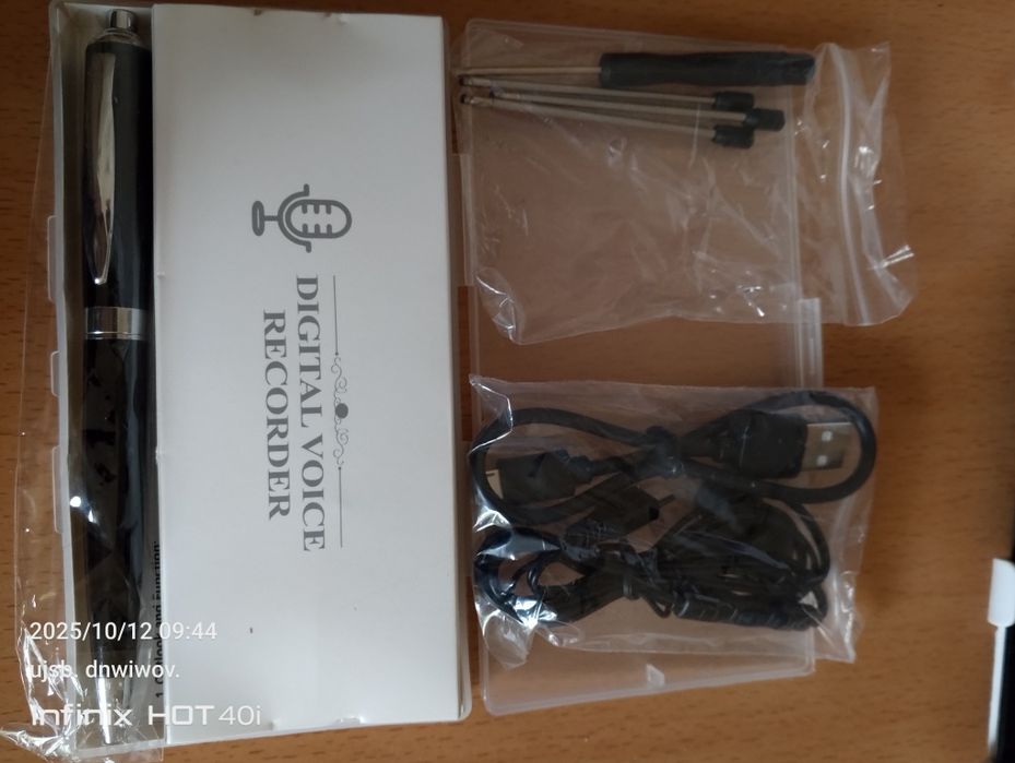 Nowy długopis cyfrowy dyktafon