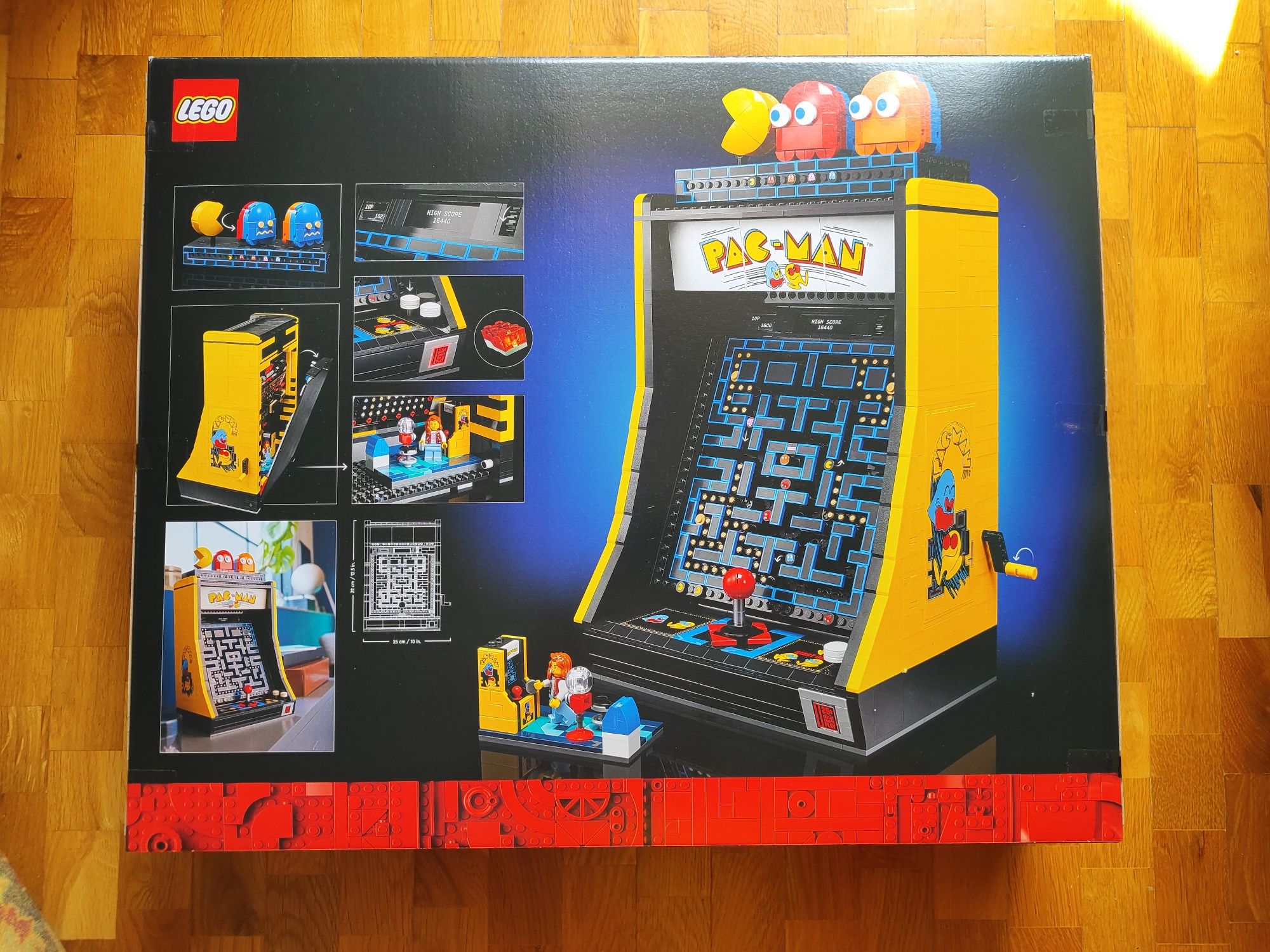 Okazja! Nowy Zestaw LEGO Icons 10323 Automat do gry Pac-Man Arcade