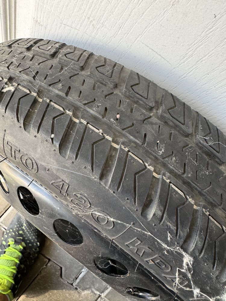 Kolo dojazdowe zapasowe Opel T115 70R16 92M nowe