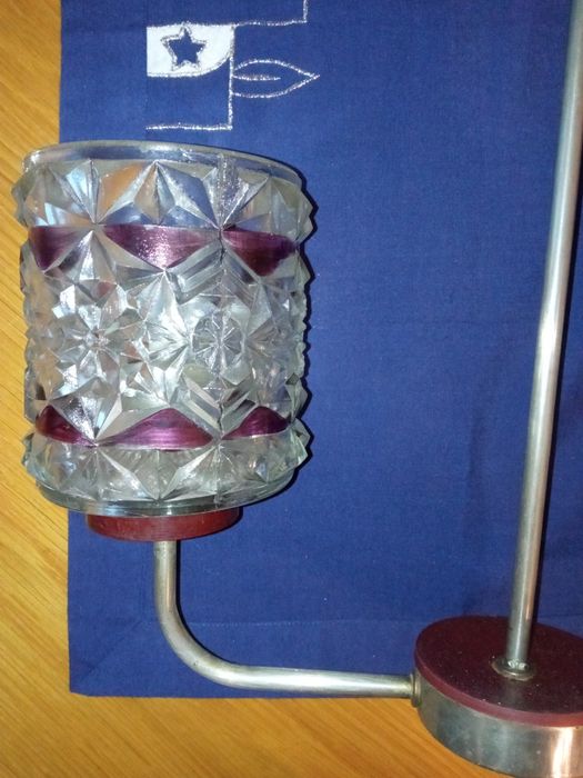 Żyrandol z czasów PRL-U stan bdb Tanio Okazja