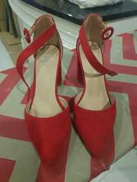 Sapatos vermelho seaside