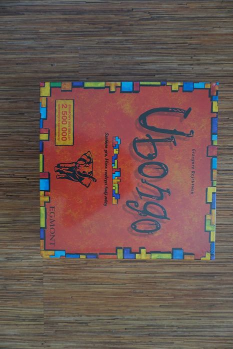 NOWA gra Ubongo Egmont 1-4 graczy familijna