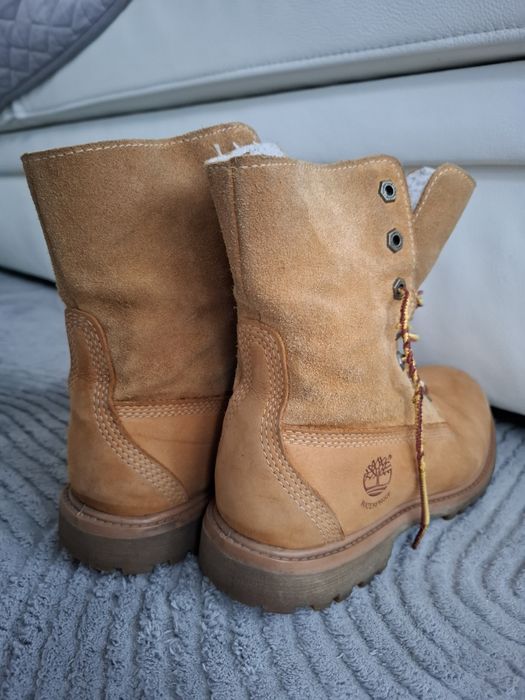 Buty  kozaki damskie skórzane Timberland  37 rozm.