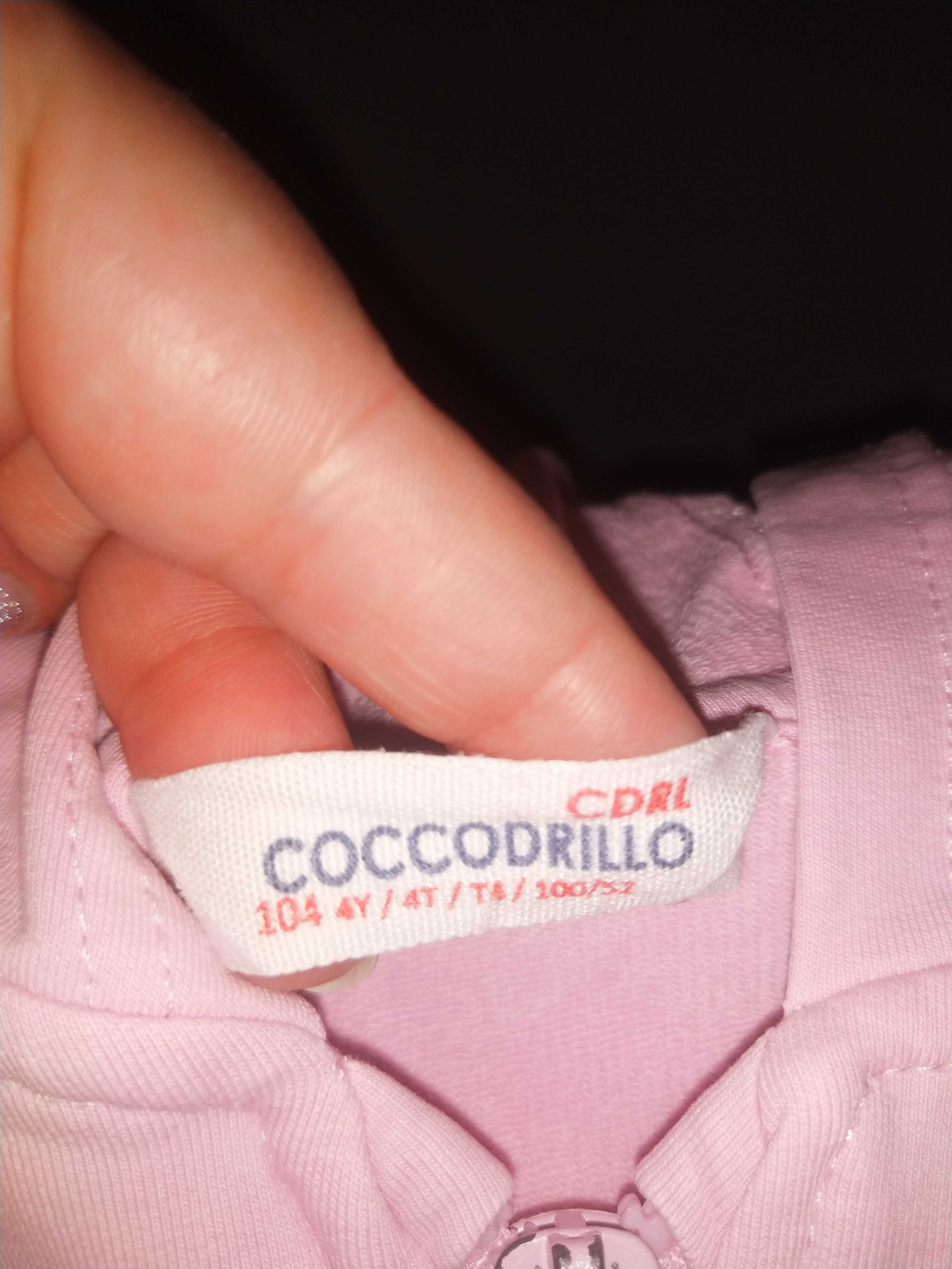 Różowa bluza w roz. 104 Coccodrillo