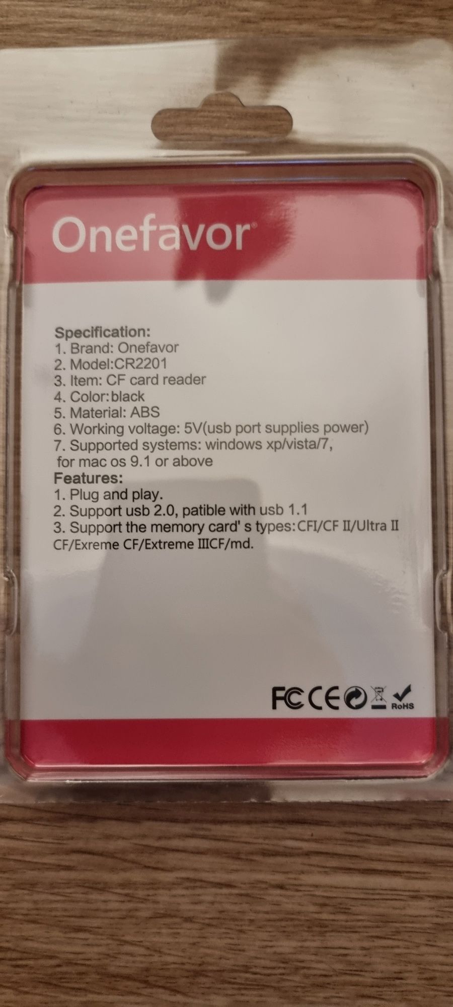 CF card reader compact flash