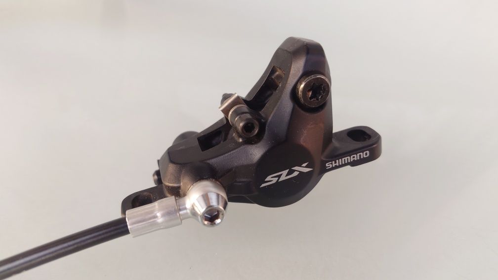 Hamulce hydrauliczne tarczowe Shimano SLX M7000 komplet p+t