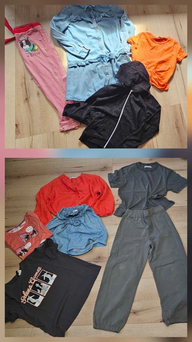 50 szt. Wielka paka ciuchów Zara Nike H&M 13-14, Dziewczyna Poznań