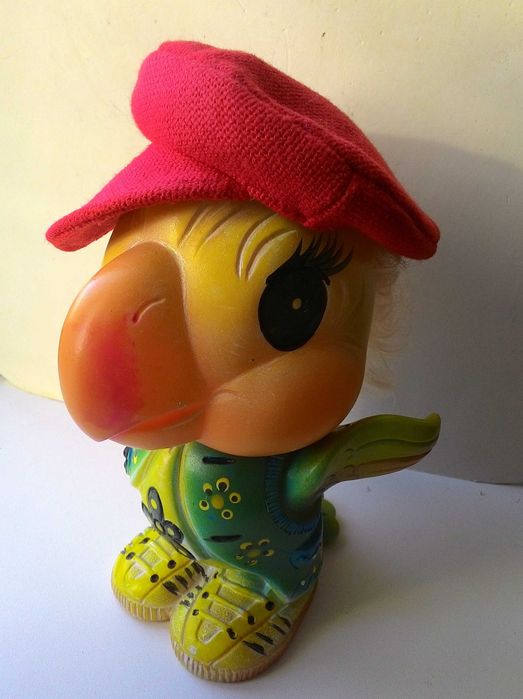Игрушка резиновая «Попугай Кеша»