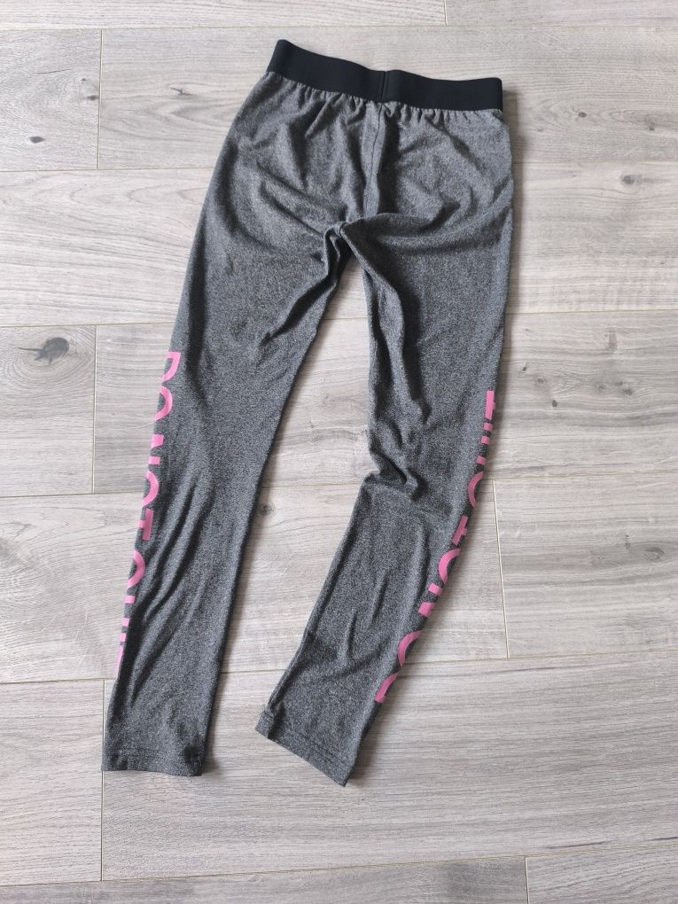 Reserved legginsy szare melanż 146/152 wiek 11-12 lat