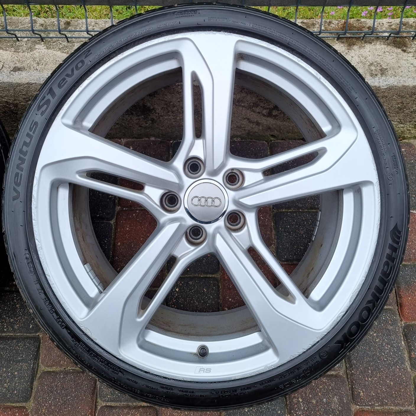 19 cali felgi Audi RS TT TTRS OEM oryginalne 5x112 ET52 9J 57.1