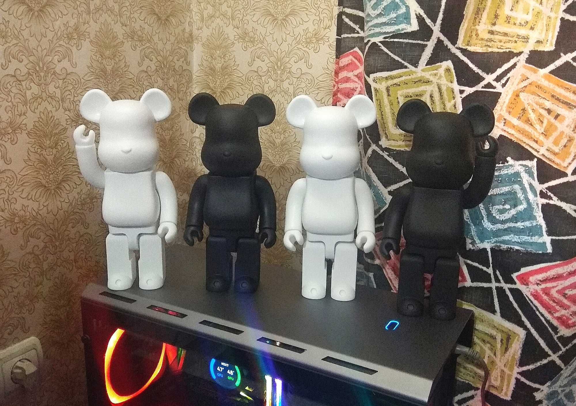 Игрушка Bearbrick ведмедик 28см фигурка для интерьера