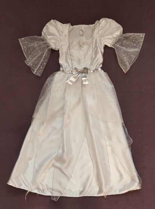 Strój księżniczki aniołka na bal przebierańców roz. 134