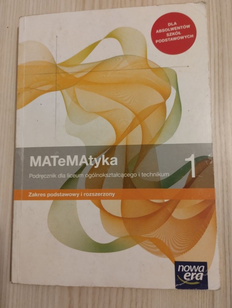Książka do matematyki MATeMAtyka podręcznik dla liceum ogólnokształcą