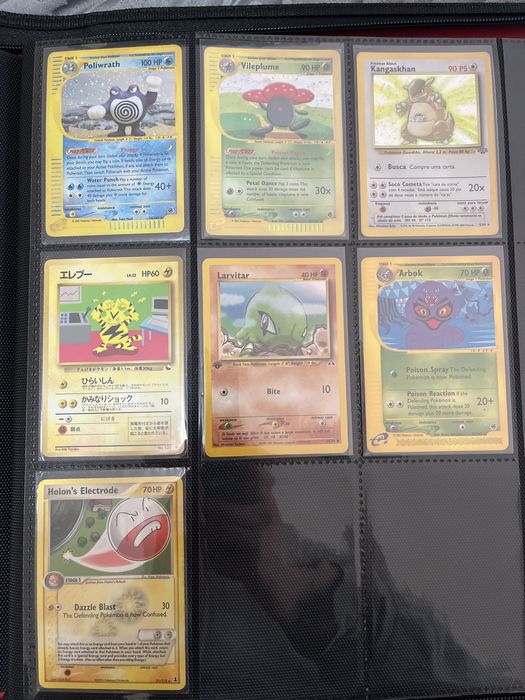 Cartas pokemon vintage