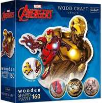 Puzzle Drewniane 160 Odważny Iron Man Trefl, Trefl