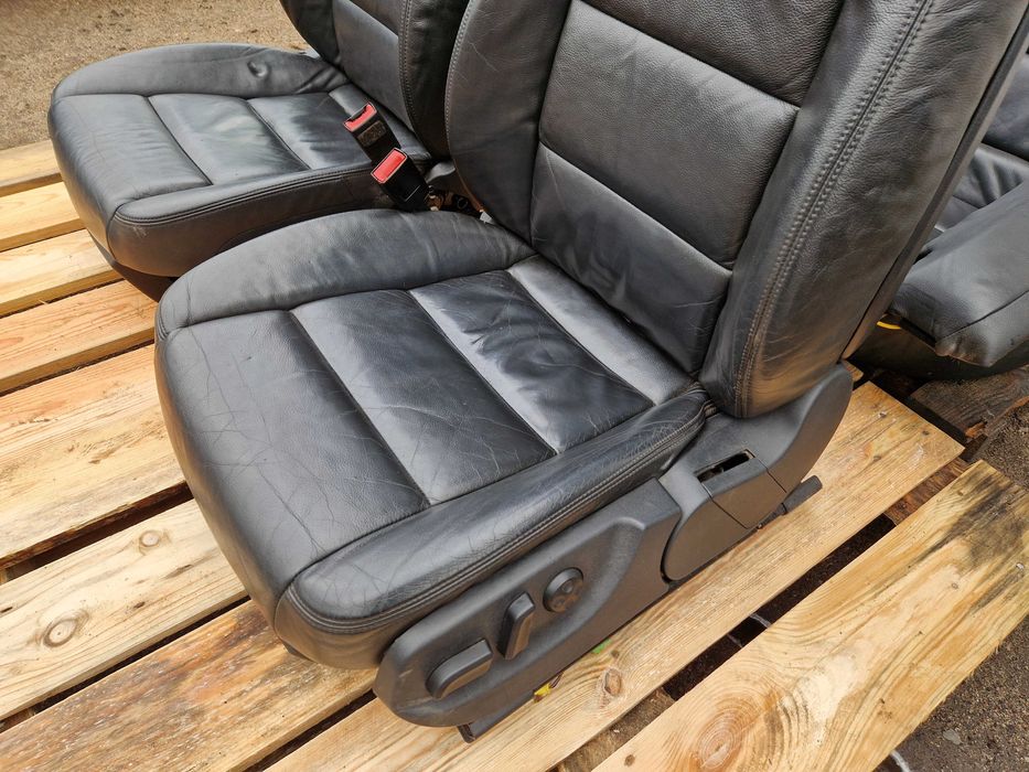 Komplet Wnętrze Fotele Skóra Skórzane Audi A6 C6 Kombi 4F Europa