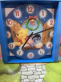 Zegar ścienny z motywem Kubusia Puchatka Disney