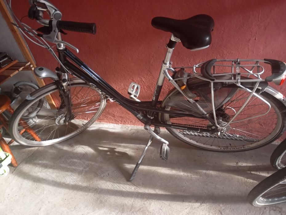 Dwa rowery miejskie Gazelle Aluminium