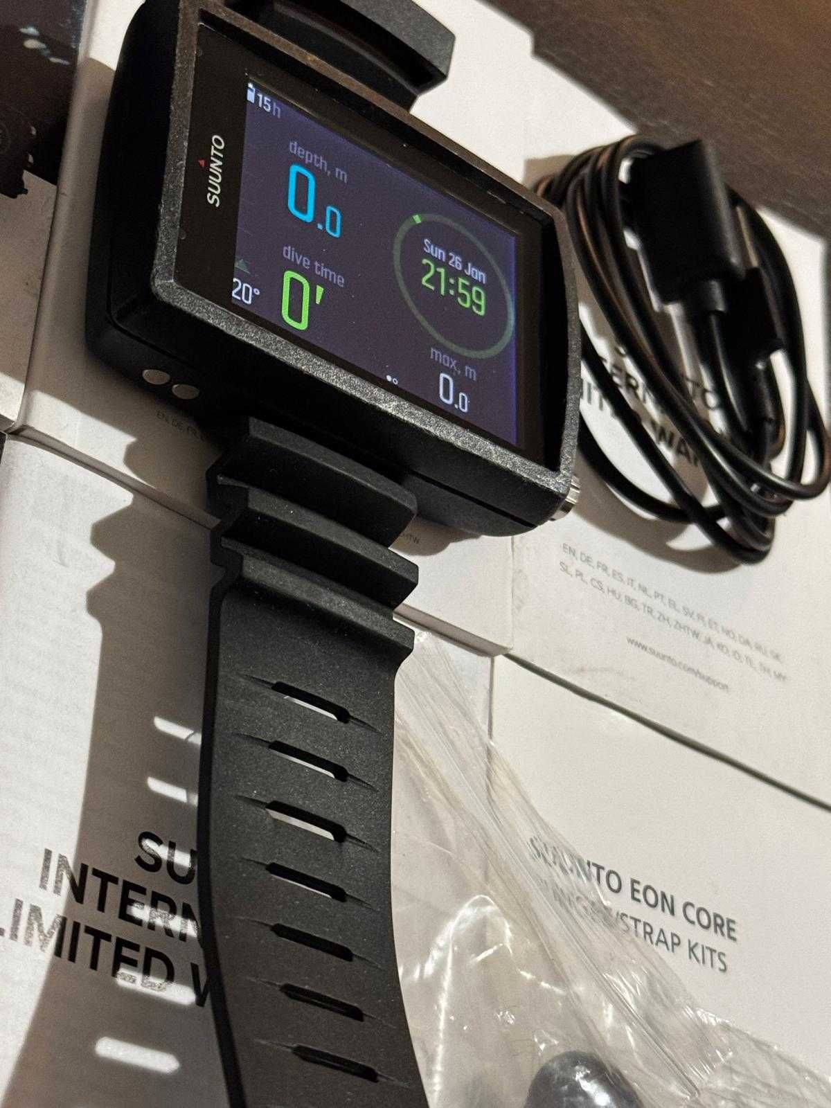 Suunto Eon black komputer nurkowy
