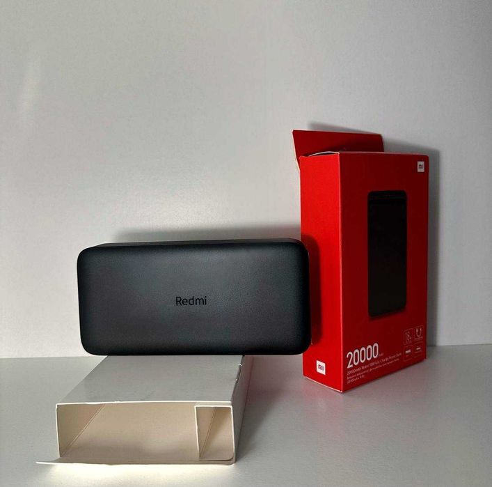 Powerbank xiaomi redmi 20000mah 18w швидка зарядка (оригінал)