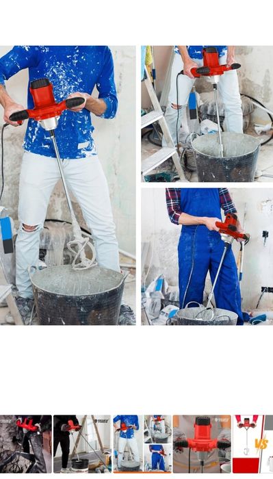 Mieszadło 230v do zapraw mieszalnik budowlany