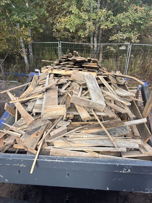 Czyste deski na opał 7m3