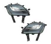 FARÓIS DE NEVOEIRO PARA OPEL ASTRA J 5P 10-15 SPORTS TOURER 10-16 FUNDO PRETO