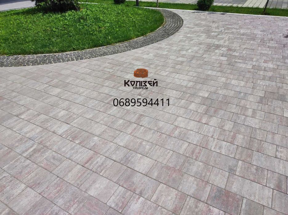 Тротуарна плитка (ФЕМ) Київ - Виробництво / Доставка / Мощення