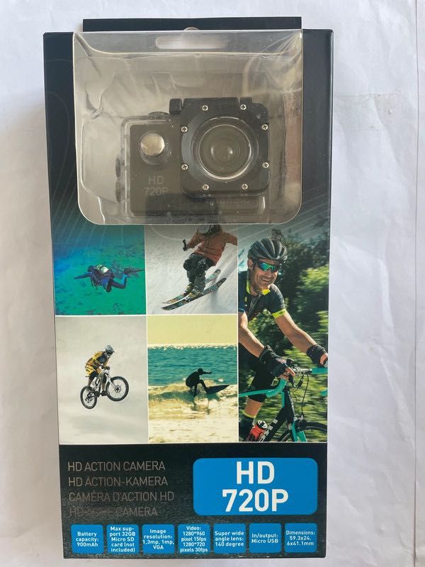 Câmara de acção HD
