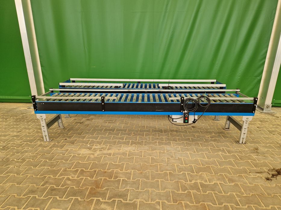 Podajnik rolkowy z napędem automatyczny rolotok przenośnik transporter