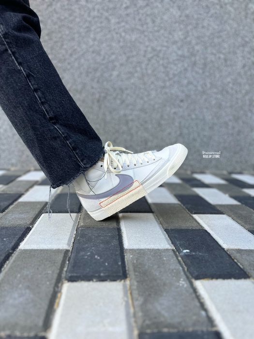 Чоловічі кросівки Найк Nike Blazer Mid Pro Club DQ7673-104 Оригінал