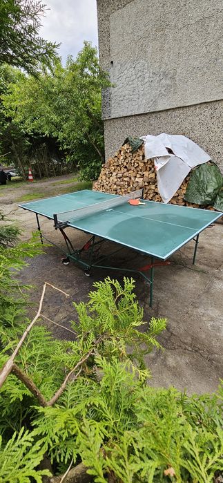 Fajny,zewnętrzny Kettler.Aluminiowy stół do tenisa,ping ponga