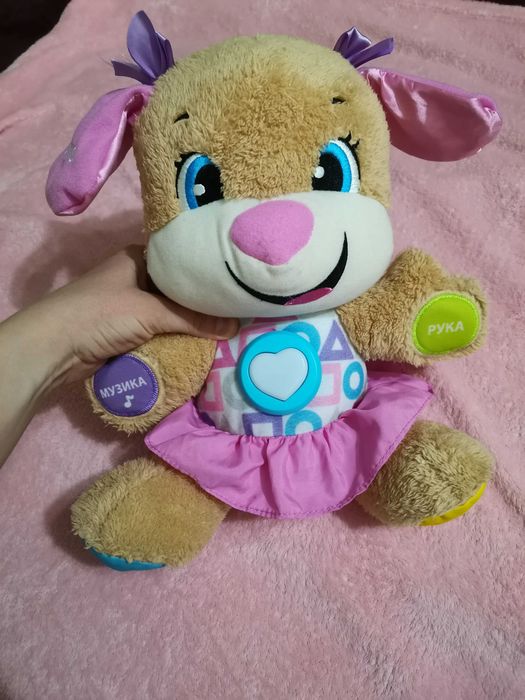 Сестричка Розумного цуценяти Fisher Price укр мовою