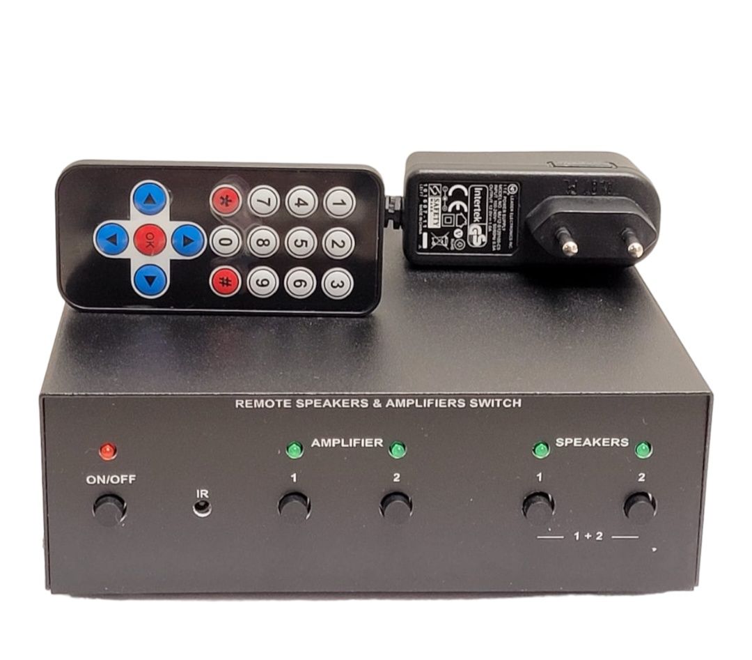 Remote Audio Speakers & Amplifiers Switch Pilot przekaźniki