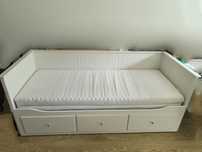 cama hemnes ikea c/ colchões