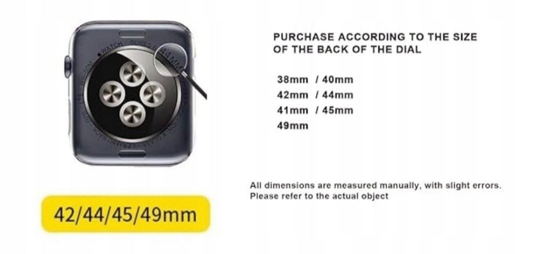 Pasek Opaską Pleciona do Apple Watch 10,9,8,7,6,5 SE 42/44/45/49mm