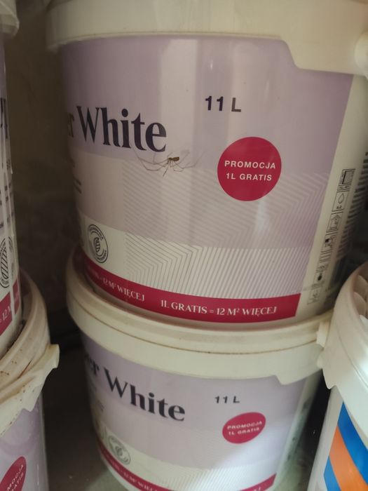 Farba tikkurila super white 11l