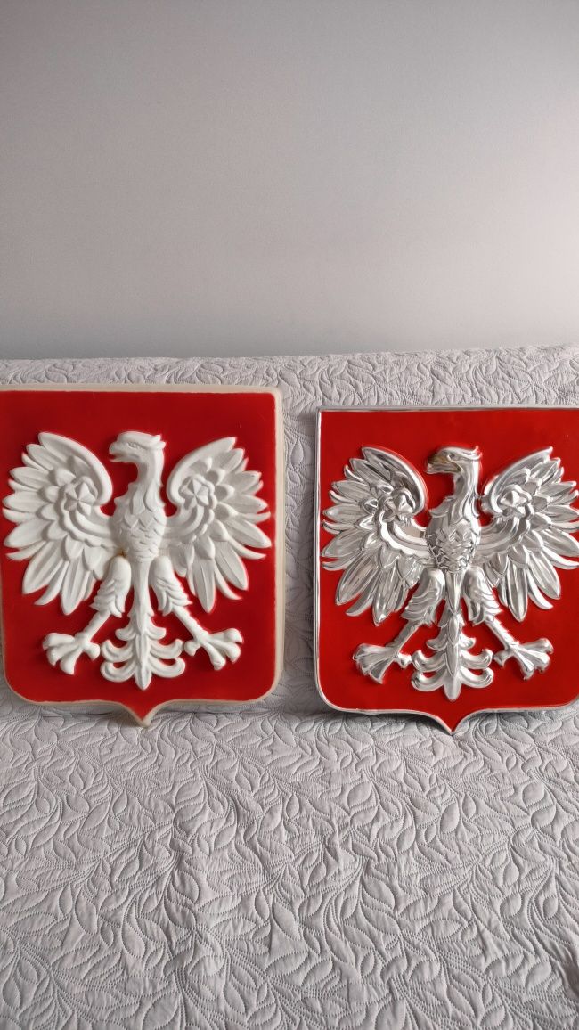 Godło Polski PRL 2 sztuki
