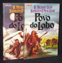 Livros Povo do Lobo W. Michael Gear Kathleen O'Neal Gear