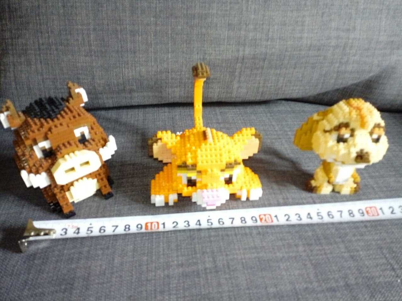 Klocki Król Lew - figurki Simba, Timon, Pumba - hakuna matata