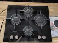 Hotpoint FTGHG 641 D/H (BK) Płyta gazowa do zabudowy 60 cm - c