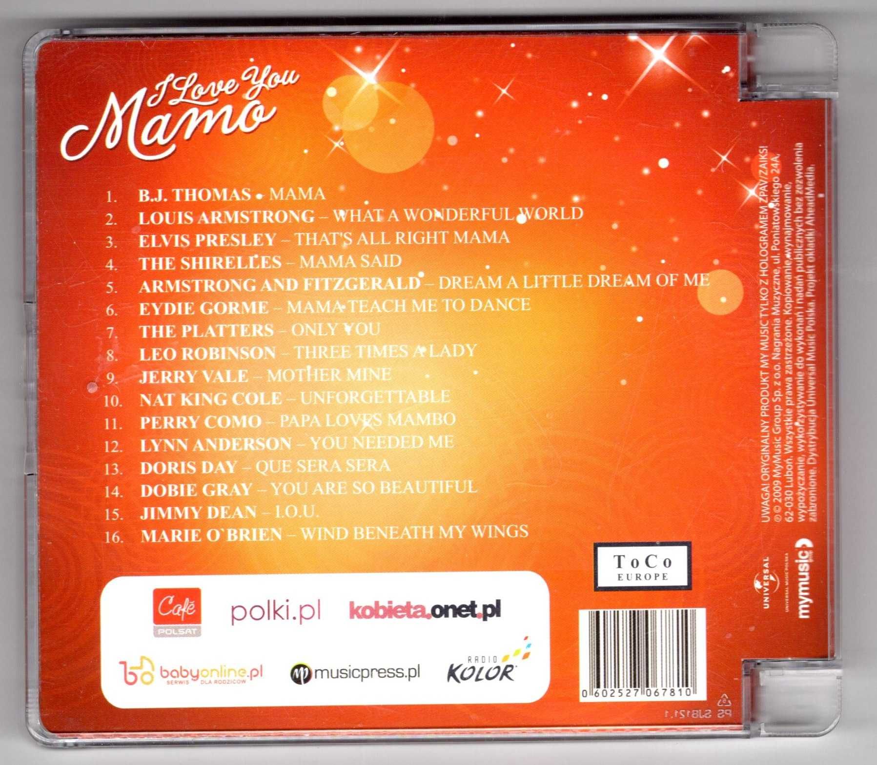 I Love You Mamo (CD)