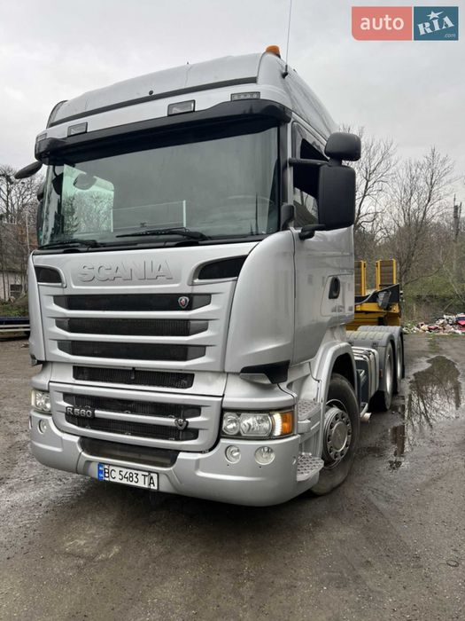 Scania R 580 2014 R 560 тягач головка без причіпа