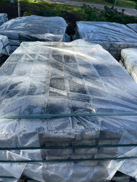 Kostka brukowa Polbruk Prostokąt 4 cm grafitowa