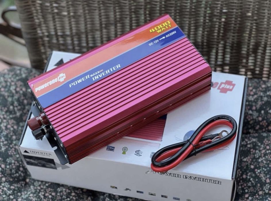 •НОВІ• Преобразователь тока 12 220V инвертор PowerOne 4000w
